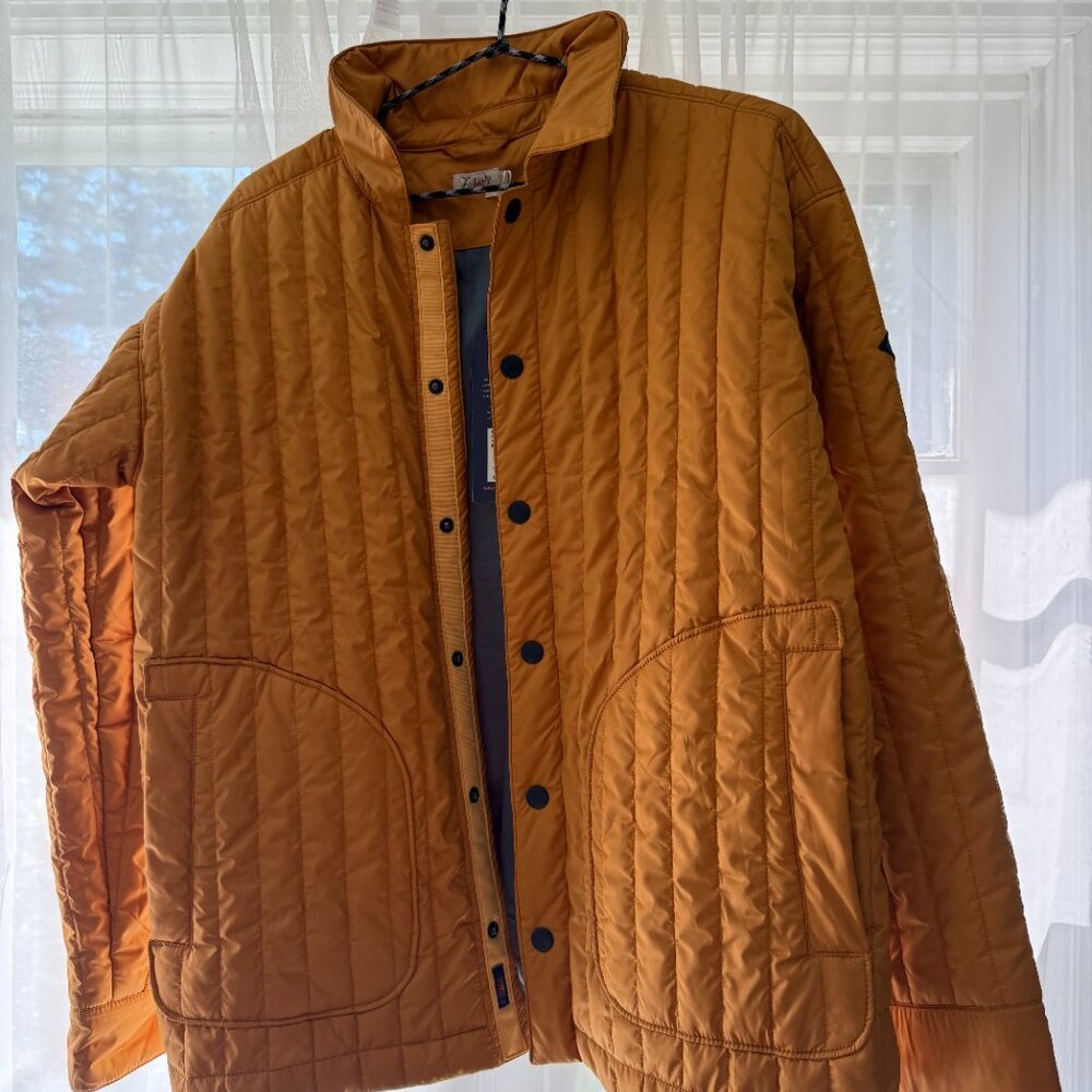 Faherty Women's Atmosphere Brook Jacket, Amber, Sz Small - NWT - Picture 2 of 8